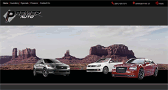 Desktop Screenshot of premierautoutah.com